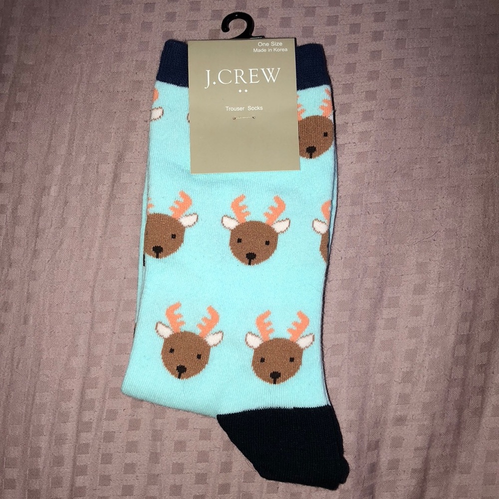 j. crew christmas socks